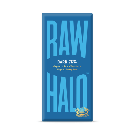 Raw Halo - Organic Dark & Salted Caramel Raw Chocolate 10 x 70g-1