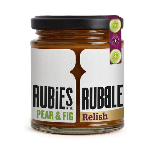 Rubies in the Rubble - Pear & Fig Relish 210g-1