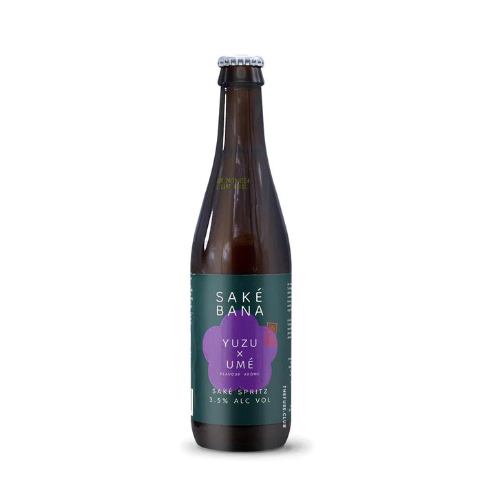 Sakebana - Saké Spritz 3.5% ABV Yuzu x Ume 12 x 330ml-1