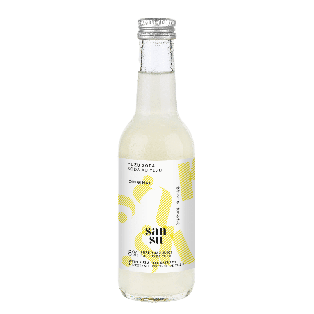 Sansu Drinks - Original Yuzu Soda 12 x 330ml-1