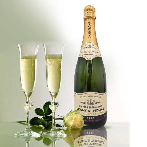 Say It With Champers - Classic Personalised Champagne Gift-1