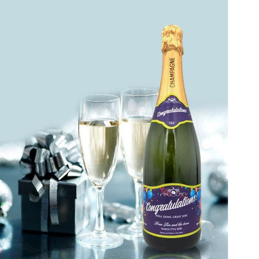 Say It With Champers - Personalised Congratulations Champagne-1
