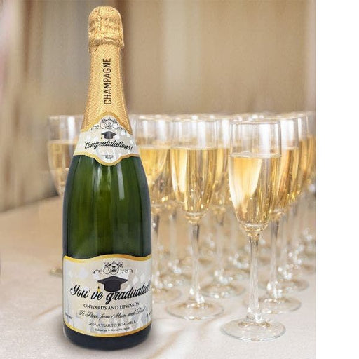 Say It With Champers - Personalised Graduation Champagne Gift-1