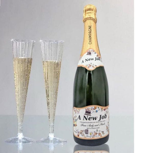 Say It With Champers - Personalised New Job Champagne Gift-1