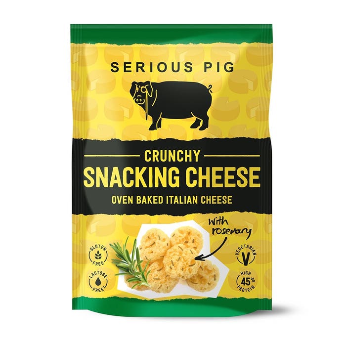 Serious Pig - Crunchy Snacking Cheese with Rosemary 24g-1