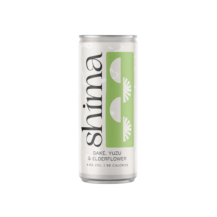 Shima Drinks - Yuzu & Elderflower Sake Spritz 250ml-1