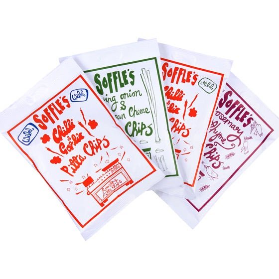 Soffle's - Soffle's Pitta Chips Variety Box 16 Bags-1