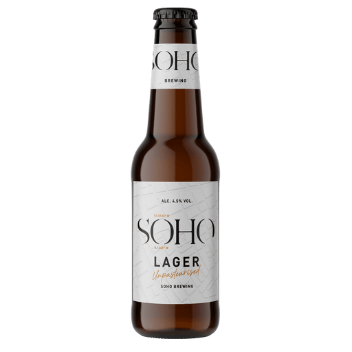 Soho Brewing - Lager 4.5% ABV 12 x 330ml-1