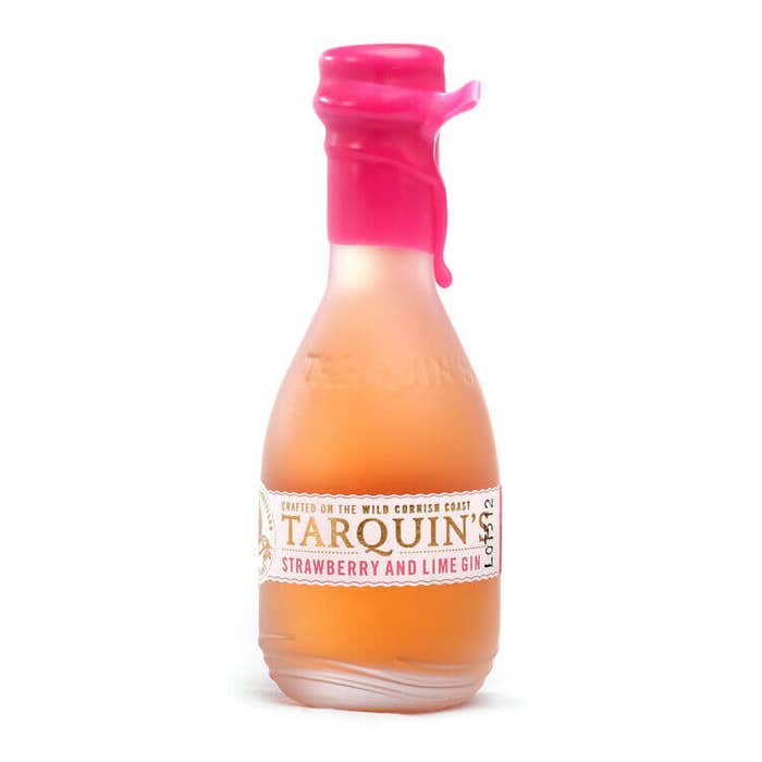 Southwestern Distillery - Tarquin's Strawberry & Lime Gin 38% ABV 5cl-1