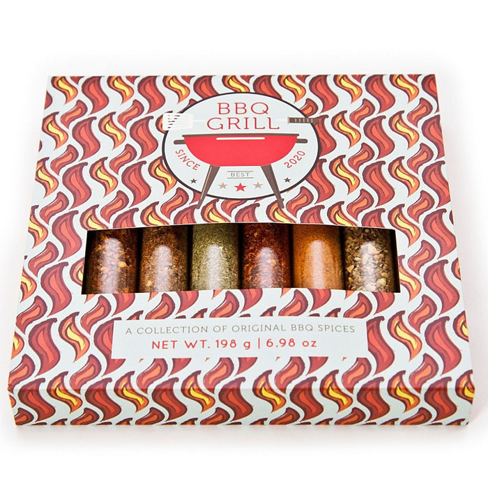 Spice Inspired - BBQ Grill 8 Spices Gift Selection Box-3