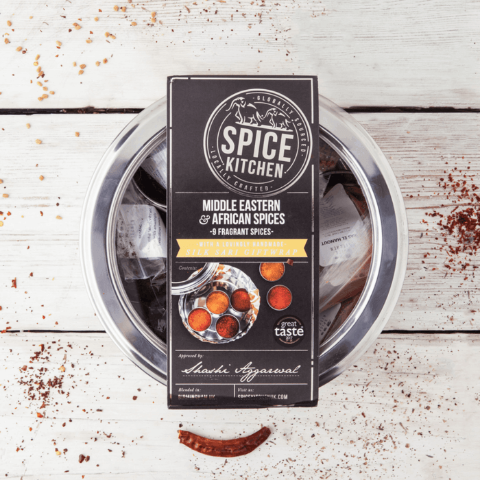 Spice Kitchen - African & Middle Eastern Spice Tin - 9 Spices-1