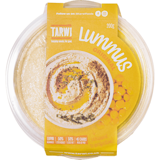 Tarwi - Lummus Original Lupin Bean Hummus 6 x 200g-1