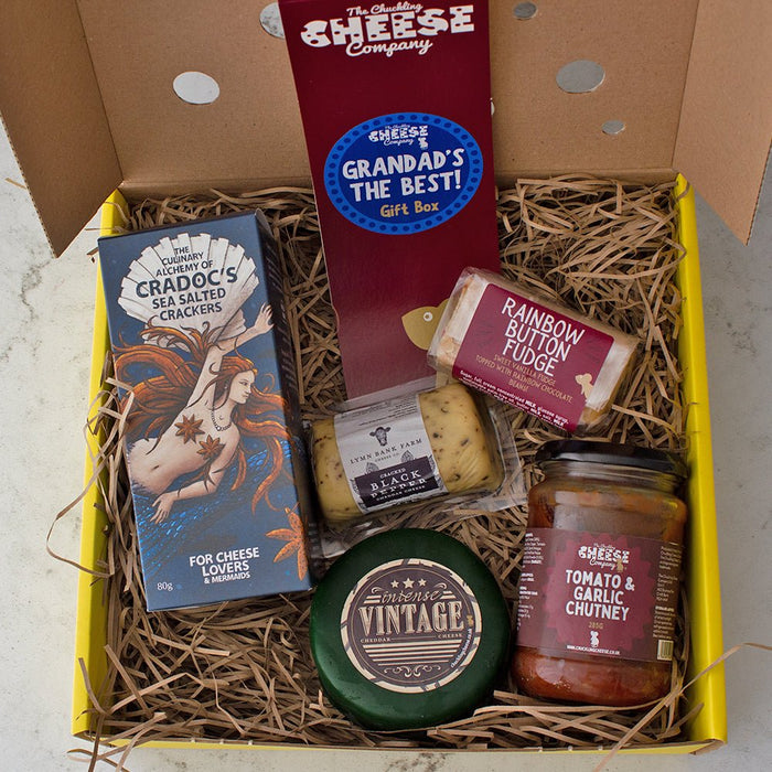 The Chuckling Cheese Company - Grandad is the Best Cheese Gift Box-3