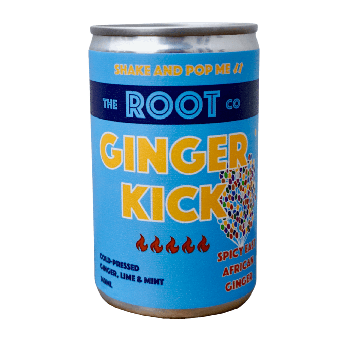 The Root Co - East African Root Ginger Kick Can 12 x 140ml-3