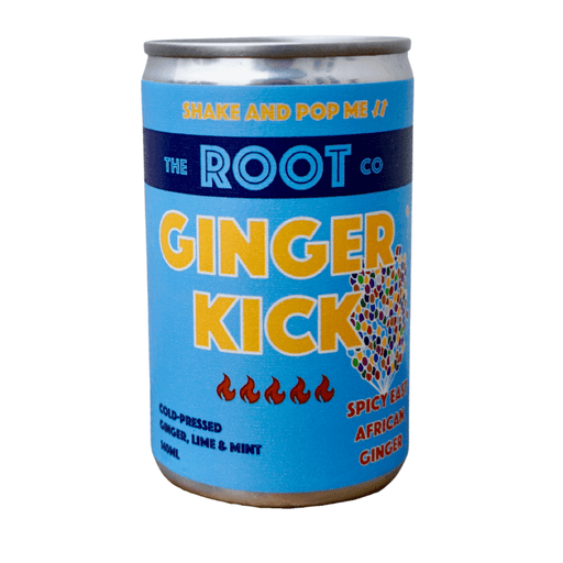 The Root Co - East African Root Ginger Kick Can 12 x 140ml-1