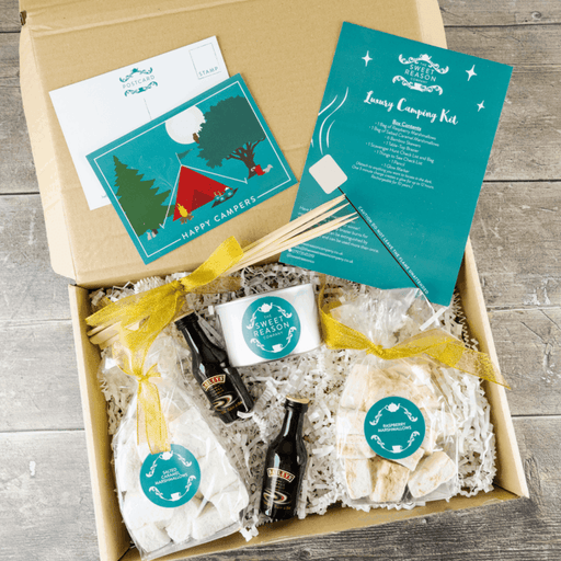 The Sweet Reason Company - Camping' Indulgent Marshmallow Toasting Kit & Baileys Gift-1