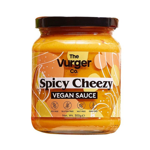 The Vurger Co - Spicy Cheezy Vegan Sauce 300g-1