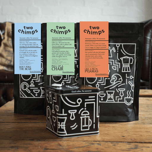Two Chimps Coffee - Speciality Coffee Trio Gift Set - Darker Roasted-1