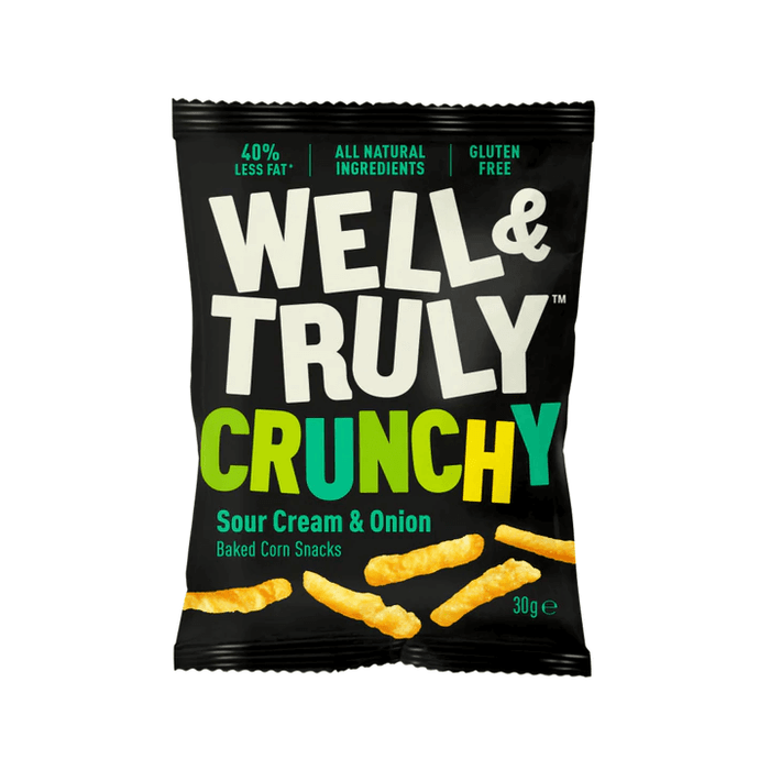 Well&Truly - Sour Cream and Onion Sticks 30g-3
