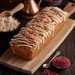 White Chocolate and Raspberry Loaf Cake 11 Inch - The Original Cake Company-1