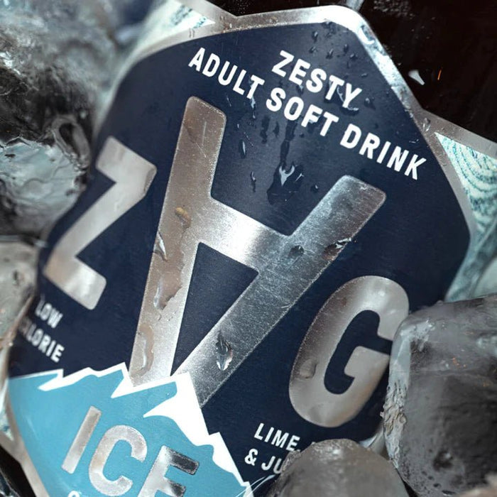 ZAG Drinks - Ice Non-Alcoholic Low Sugar Botanical Drink 12 x 330ml-2