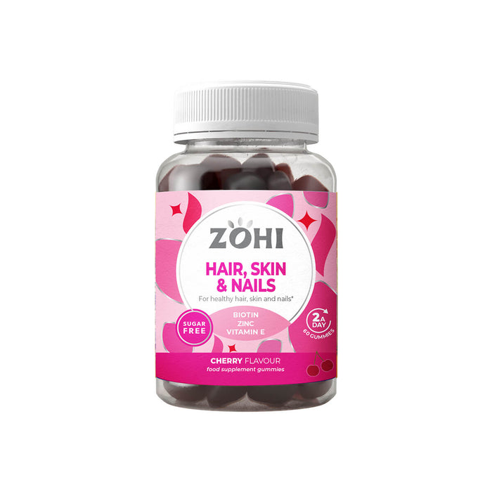 Zohi - Hair, Skin & Nails Cherry Food Supplement Gummies 180g-1