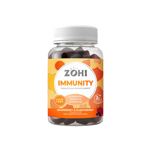 Zohi - Immunity Raspberry and Elderberry Food Supplement Gummies 180g-1